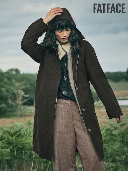 Chocolate Brown - Fatface Coat