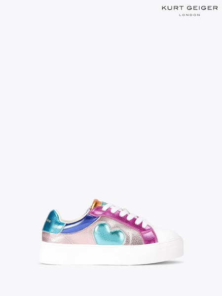 Junior Mini Lana Heart Trainers (G16602) | £69
