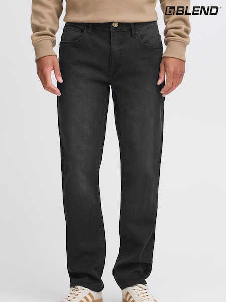 Blend Black Straight Stretch Denim Jeans (G18185) | £45