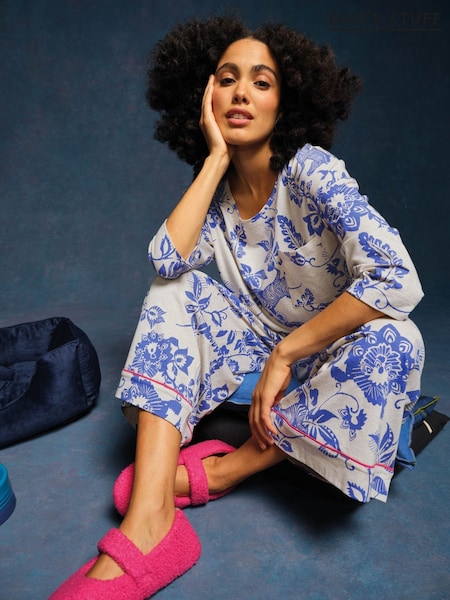 White Stuff Natural Mia Printed Boxy T-Shirt (G18324) | £30