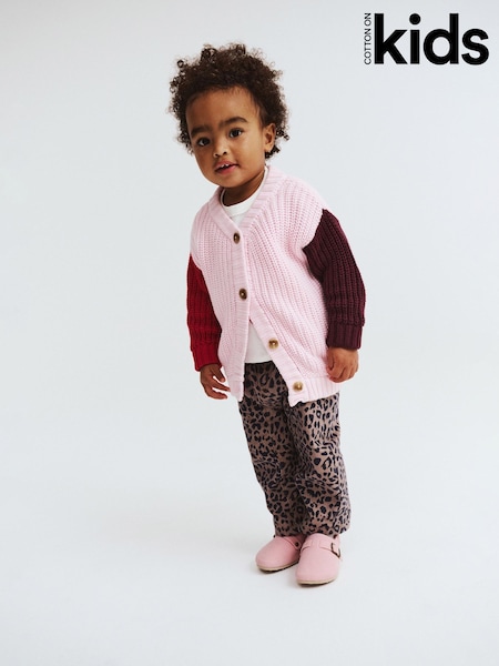 Cotton On Pink Harper Knit Cardigan (G18696) | £23
