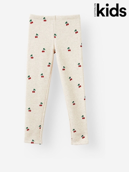 Cotton On Cream Fleece Leggings (G18714) | £12
