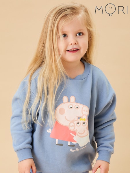 MOR Hearts Print Supersoft Oversized Sweatshirt (G18747) | £28 - £30