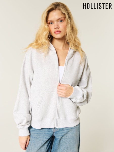Hollister Zip-Through Hoodie (G18857) | £36