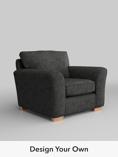 Boucle Weave Easy Clean/Charcoal Grey Michigan Ii (G18937) | £525