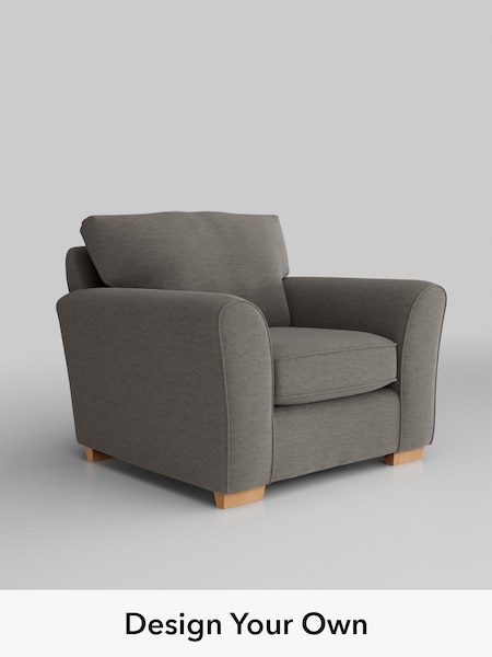 Fine Chenille Easy Clean/Dark Smoke Grey Michigan Ii (G18954) | £625