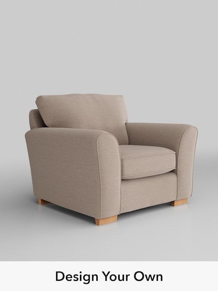 Fine Chenille Easy Clean/Mid Taupe Brown Michigan Ii (G18956) | £625