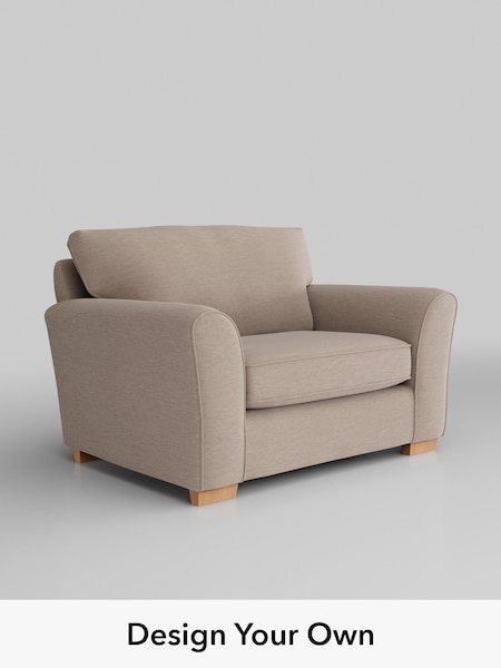 Fine Chenille Easy Clean/Mid Taupe Brown Michigan Ii (G18956) | £725