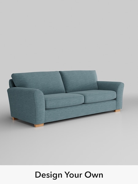 Fine Chenille Easy Clean/Mid Blue Michigan Ii (G18959) | £1,125