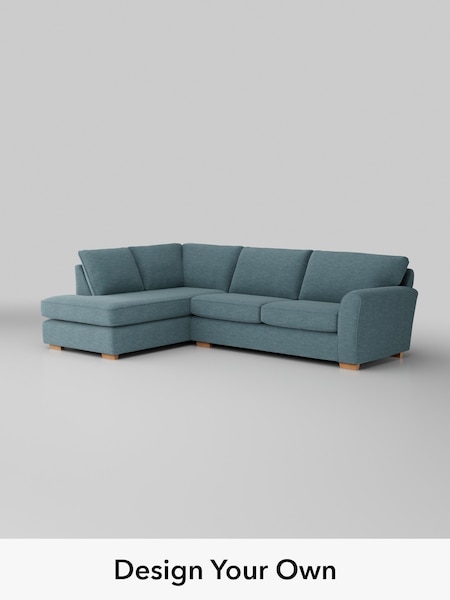 Fine Chenille Easy Clean/Mid Blue Michigan Ii (G18959) | £1,650
