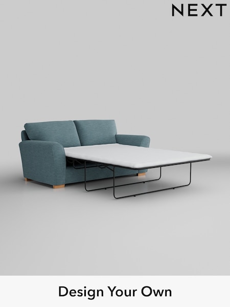 Fine Chenille Easy Clean/Mid Blue Michigan Ii (G18959) | £1,199