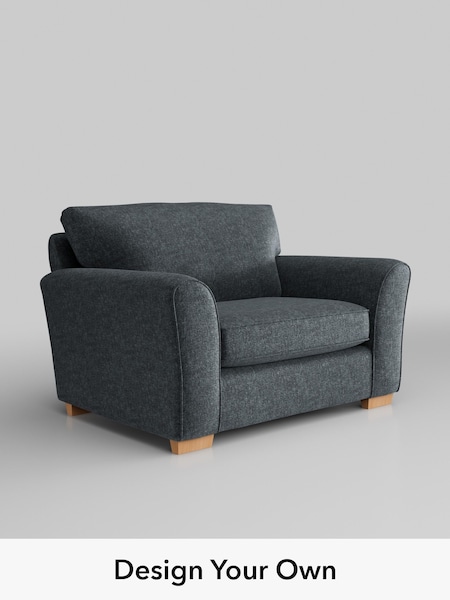 Plush Chenille/Slate Blue Michigan Ii (G18965) | £725