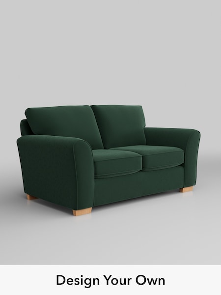 Plush Velvet Easy Clean/Bottle Green Michigan Ii (G18966) | £875