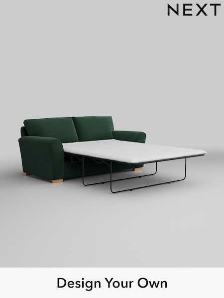 Plush Velvet Easy Clean/Bottle Green Michigan Ii (G18966) | £1,199