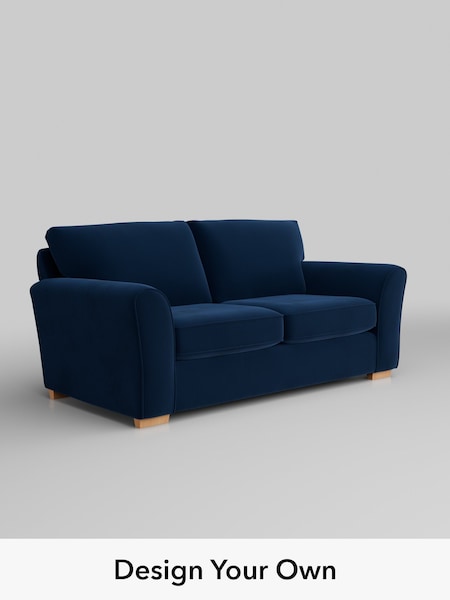 Plush Velvet Easy Clean/Navy Blue Michigan Ii (G18974) | £975