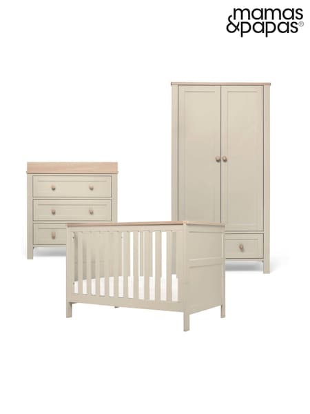 Mamas & Papas 3 Piece Cashmere Harwell  Convertible Cot Range (G19021) | £1,278
