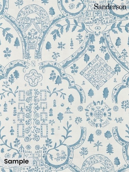 Sanderson Wedgwood Highgrove Topiary View A4 Wallpaper Sample (G19528) | £1