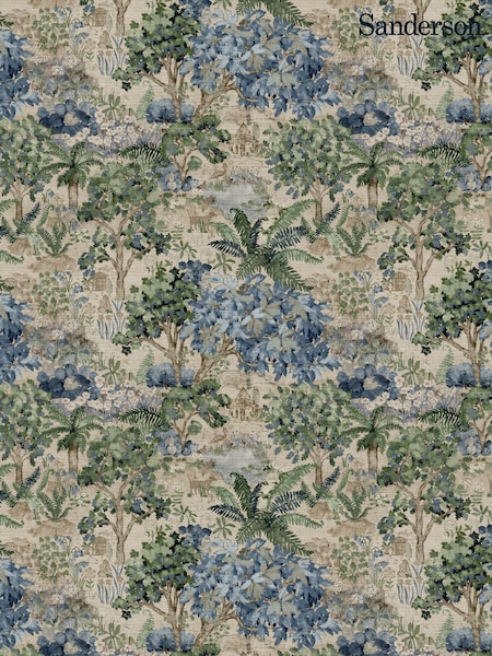 Sanderson Dell Highgrove The Stumpery A4 Wallpaper Sample (G19537) | £1