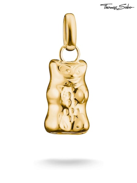 Thomas Sabo Gold Charm Connect HARIBO Goldbear Pendant (G19632) | £90