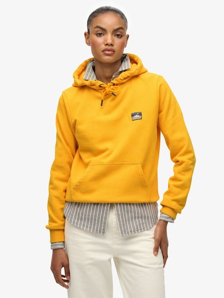 Superdry Yellow Great Outdoors Embroidered Hoodie (G19724) | £50