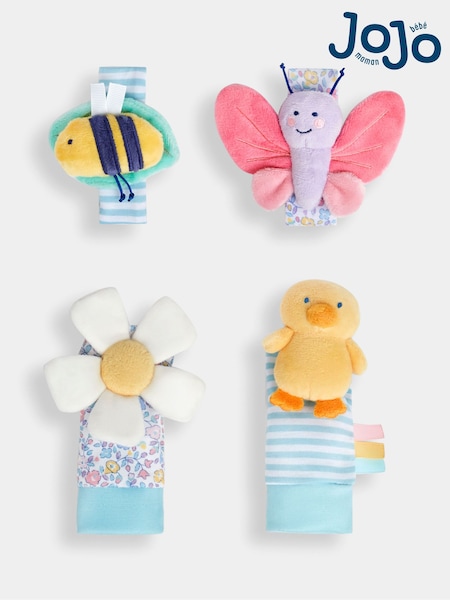 Jojo Maman Bébé Wrist And Ankle Rattle Set