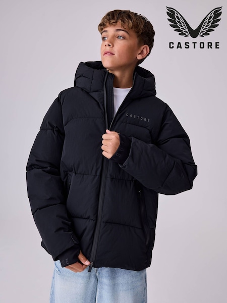 Black - Castore Padded Coat