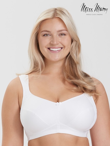 White - Miss Mary Of Sweden Ava Non-wired Prosthesis Bra