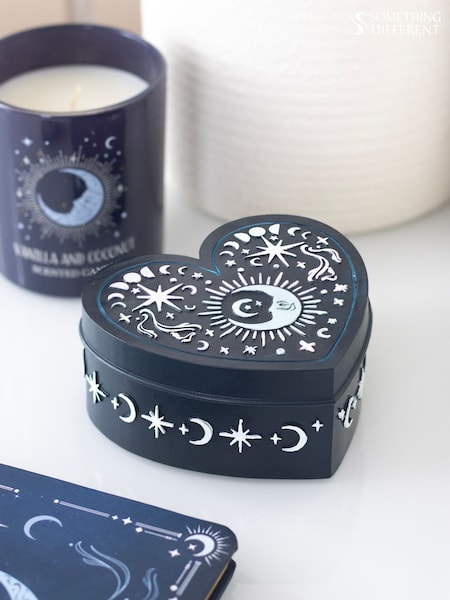 Something Different Moon Heart Trinket Box