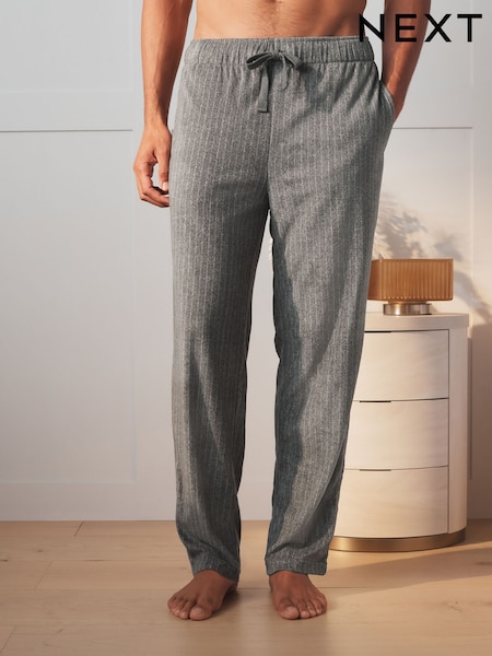 Grey - Regular Thermal Long Bottom Pyjamas