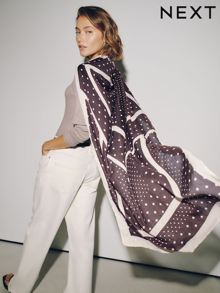 Polka Dot - Lightweight Scarf