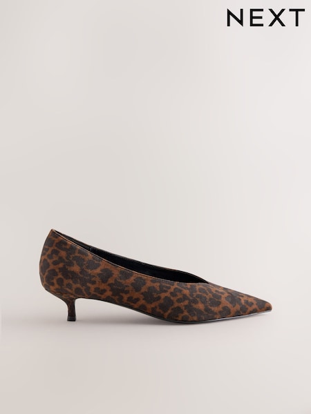 Leopard - Forever Comfort® Court Kitten Heels