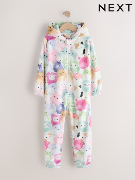 Multi - Squishmallows Fleece All-in-one (6-14yrs)