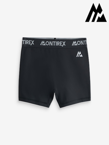 Black - Montirex Icon Cycling Shorts