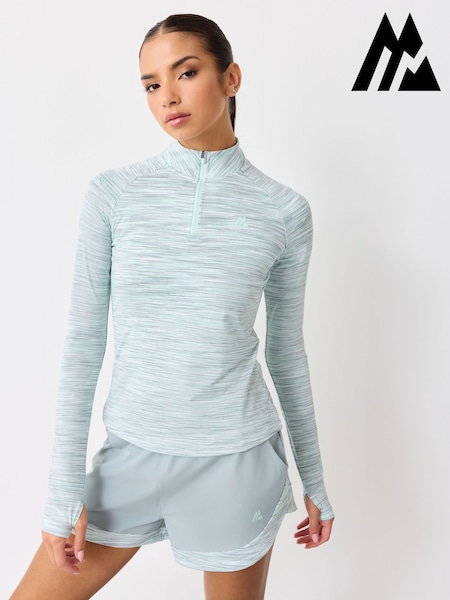 Green - Montirex Trail 2.0 1/4 Zip Jacket