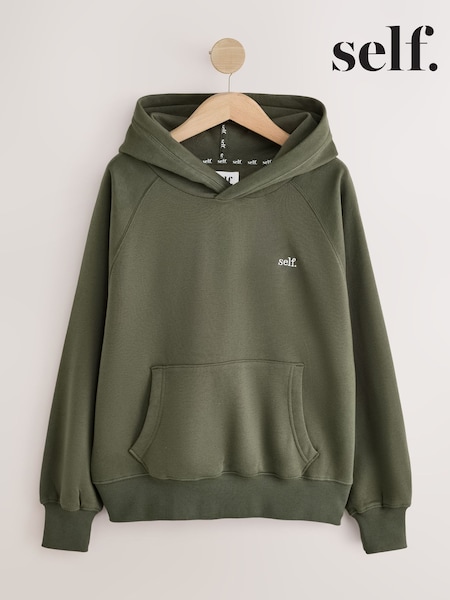 Khaki Green - Self. Hoodie
