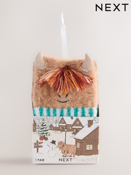 Hamish The Highland Cow - Cosy Socks In A Gift Box