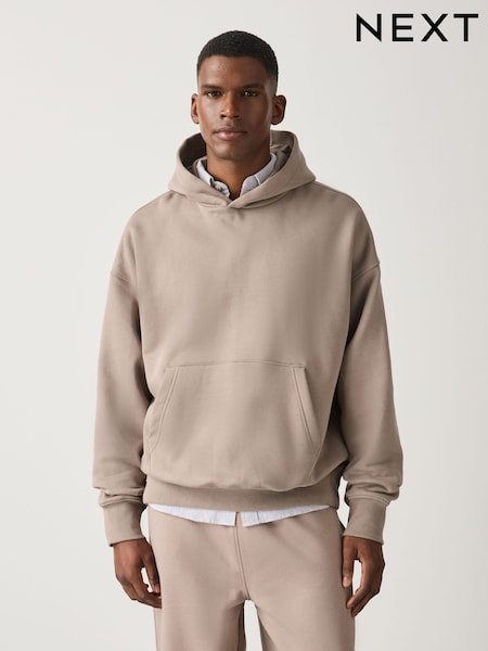 Stone Neutral - Oversized Hoodie