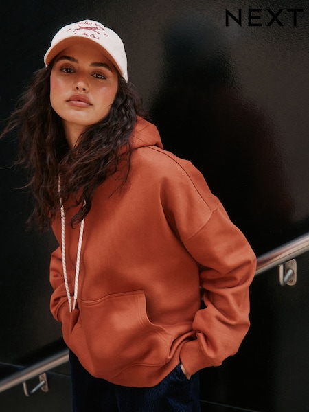 Burnt Orange - Pullover Hoodie