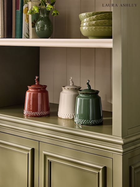 Laura Ashley Set Of 3 Hare Canisters