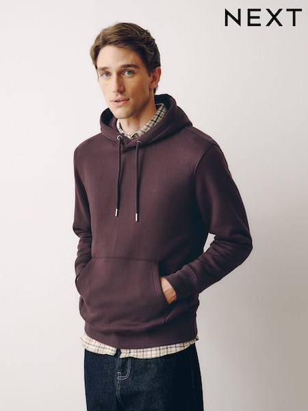 Burgundy Red - Regular Fit Hoodie