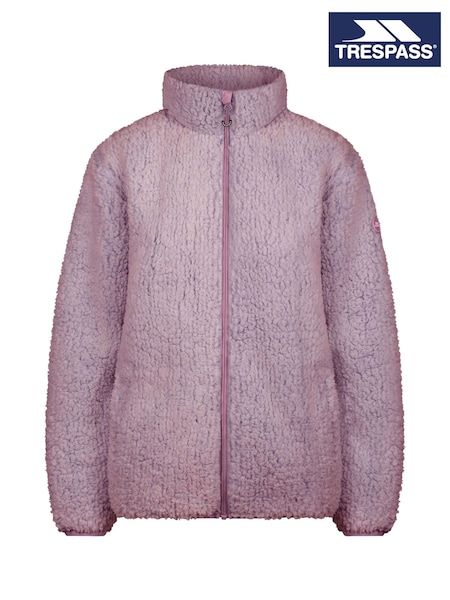 Pink - Trespass Feathery Fleece