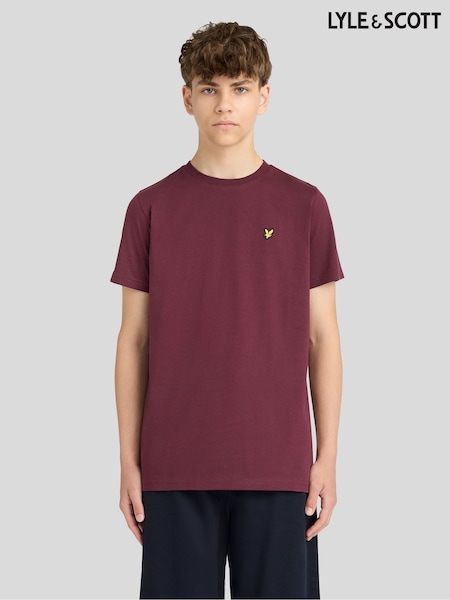 Red - Lyle & Scott Crew Neck T-shirt