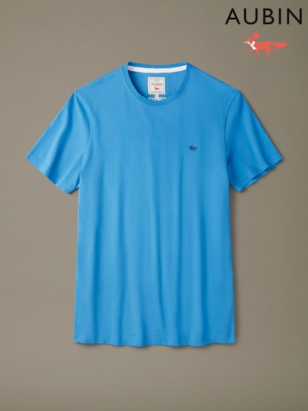 Blue - Regular Aubin Blue T-shirt