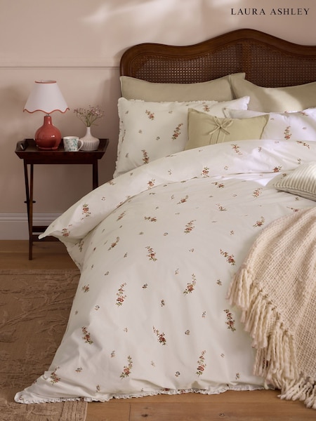Elsie Bouquet Mini Frill 200 Thread Count Bed Set