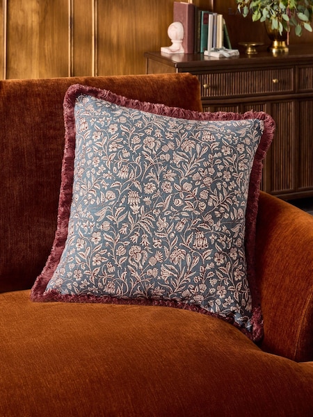 Laura Ashley Elmdon Dark Crimson Cushion