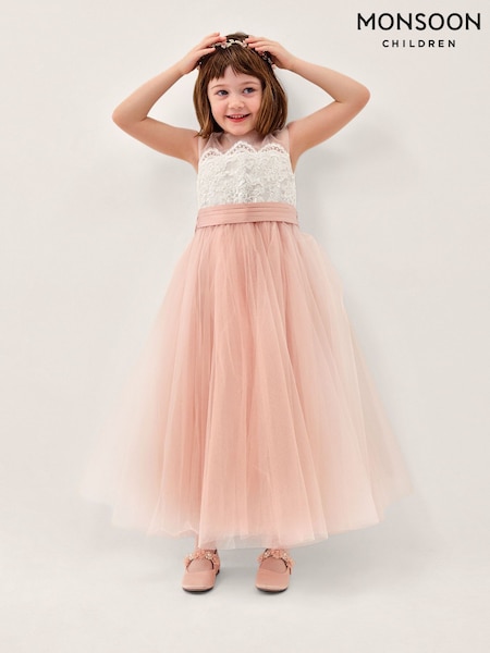 monsoon girls' tulle bridesmaid dress product info and reviews Buy Monsoon Sage Green Baby Tulle Bridesmaid Dress from Next USA