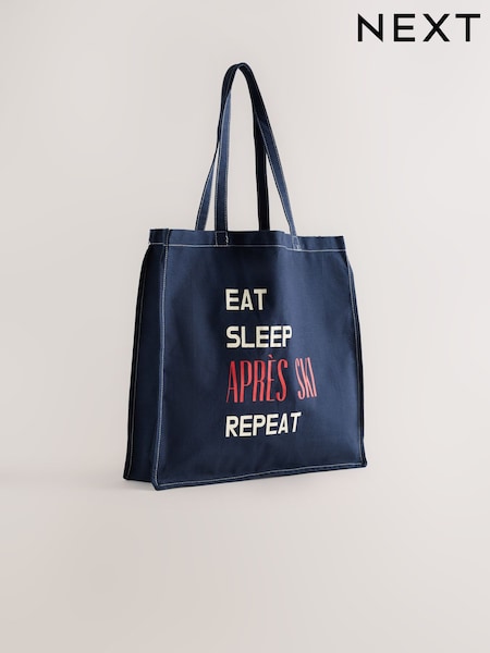 Navy - Shopper Bag