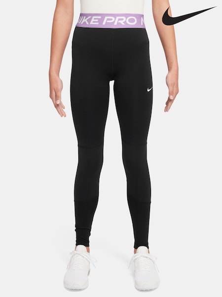 Wolf Grey - Nike Dri-fit High Waisted Pro Leggings