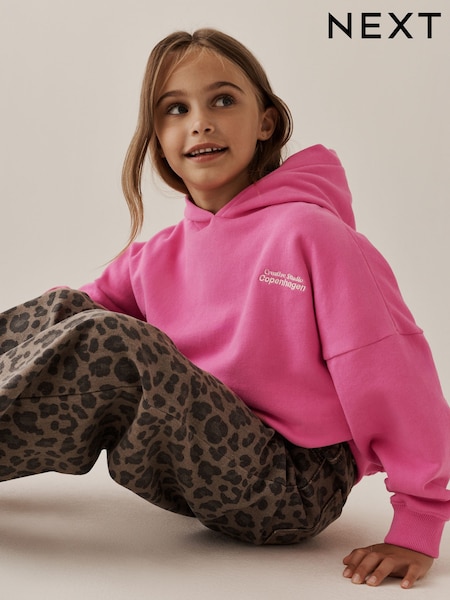 Bright Pink - Hoodie (3-16yrs)