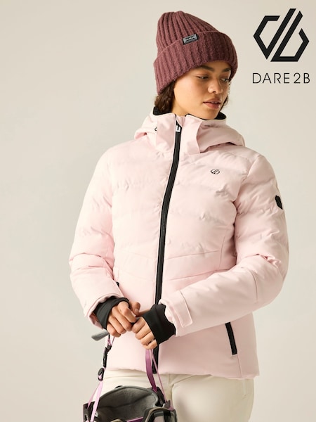 Pink - Dare 2b Gliding Ii Waterproof Ski Jacket
